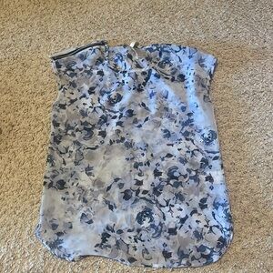 TRUTH blue floral top